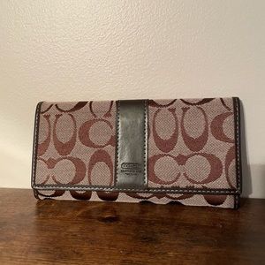 CC Wallet with check book holder